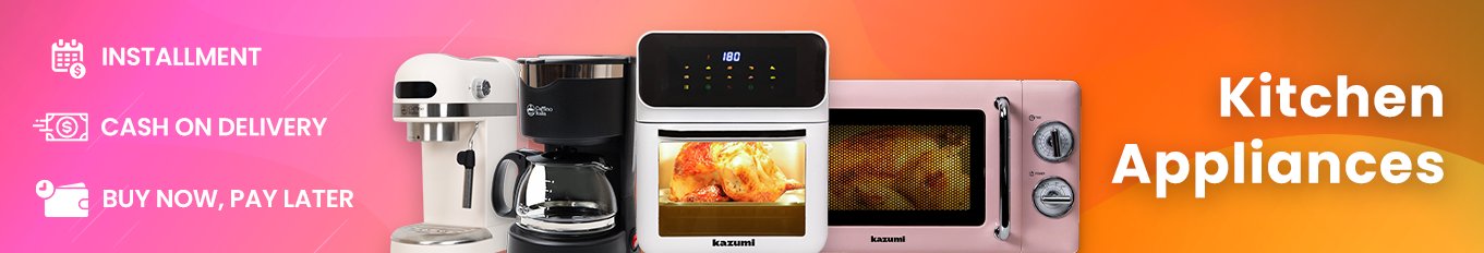 Buy now pay online later kitchen appliances