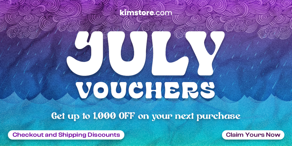 July Discounts, Vouchers, and More from Kimstore!