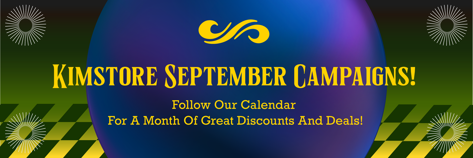 Kimstore’s Calendar of Deals for September!