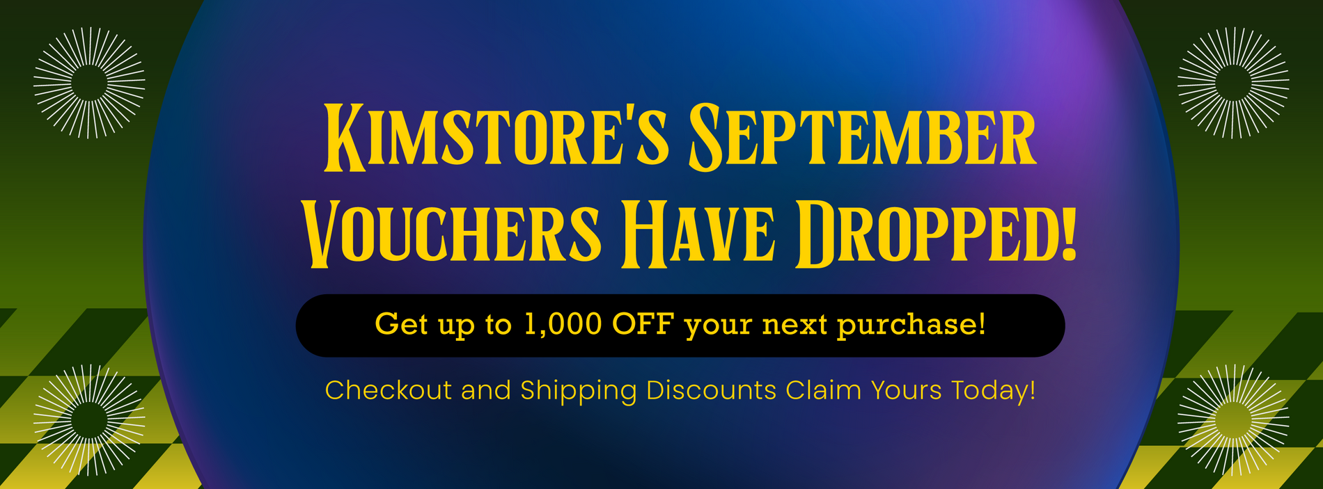 Check out Kimstore’s September Vouchers Here!