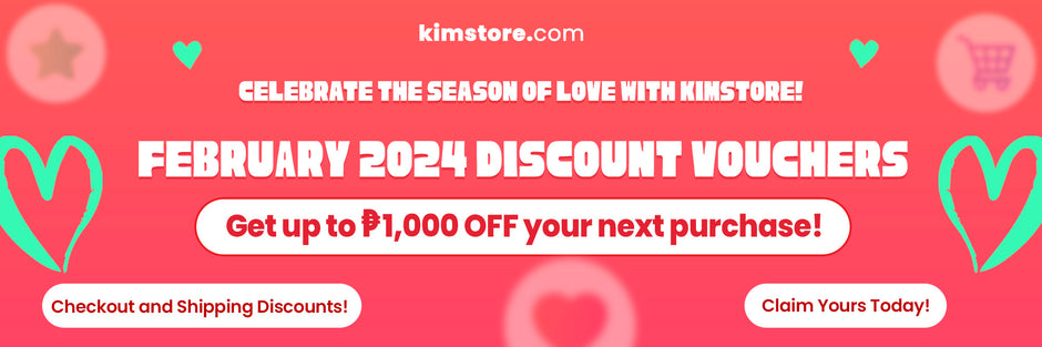 Love and Big Discounts’ in the Air with Kimstore’s February Vouchers!