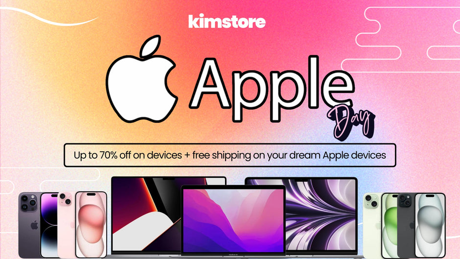 See the Difference at Kimstore’s Apple Day Sales!