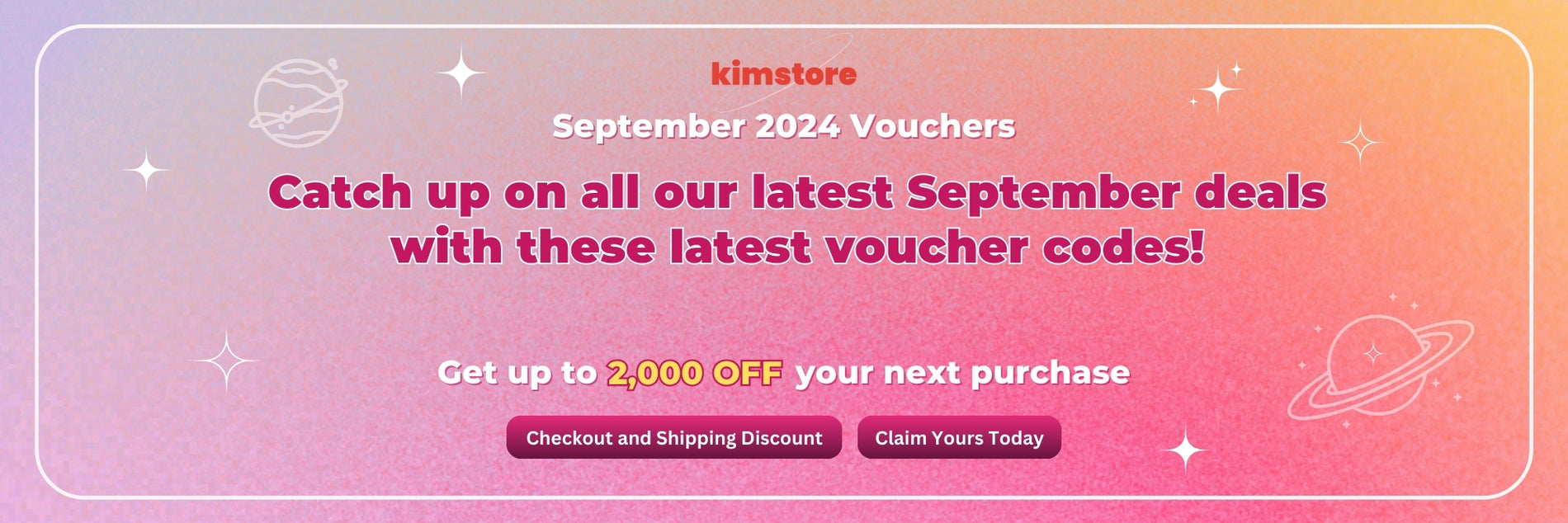 Ber-months na! Remem-ber to catch the best deals with our September vouchers here!