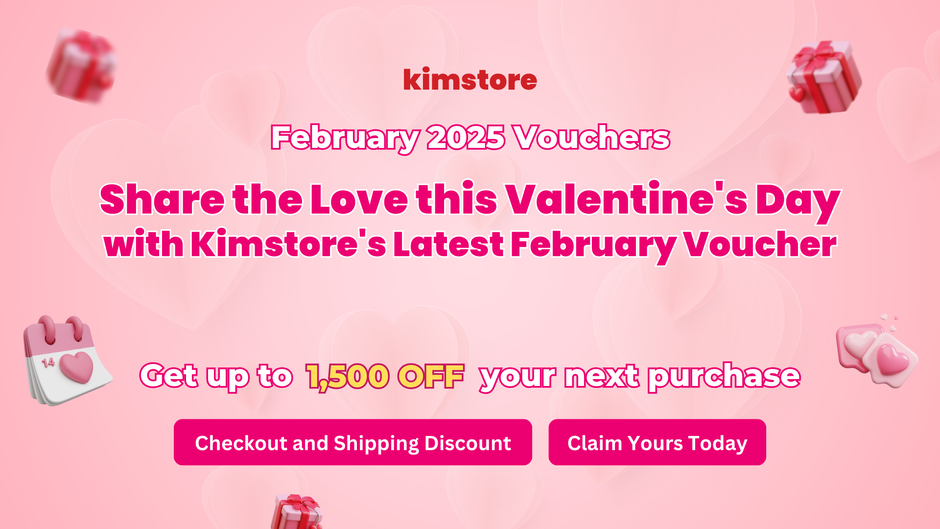 Share the Love this Valentine's Day with Kimstore's Latest February Vouchers!