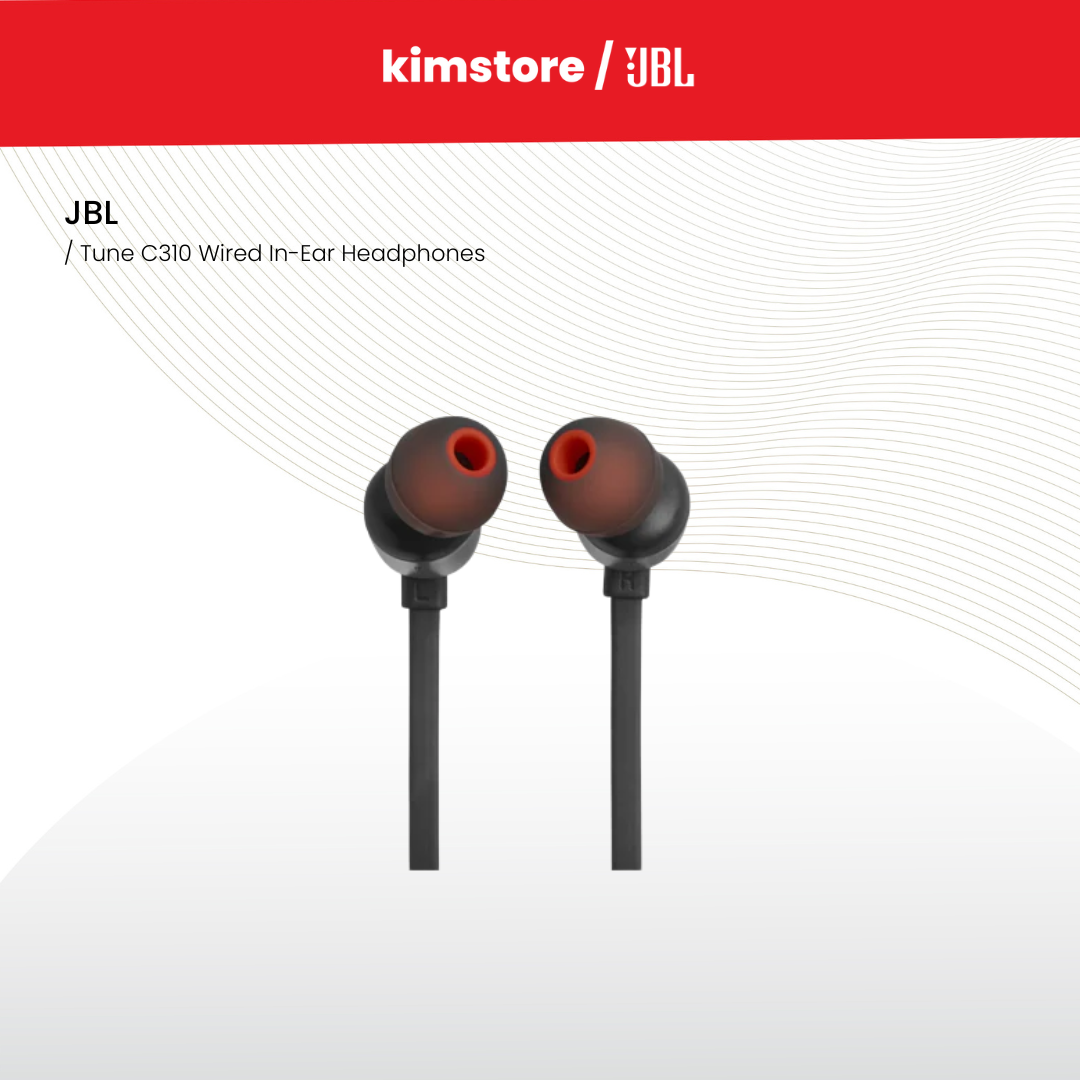 JBL Tune C310 Wired In-Ear Headphones