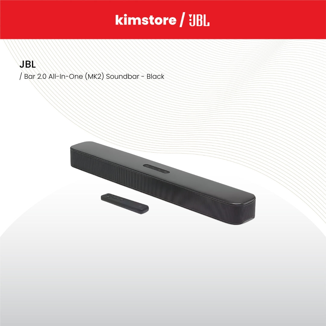 JBL Bar 2.0 All-In-One (MK2) Soundbar - Black