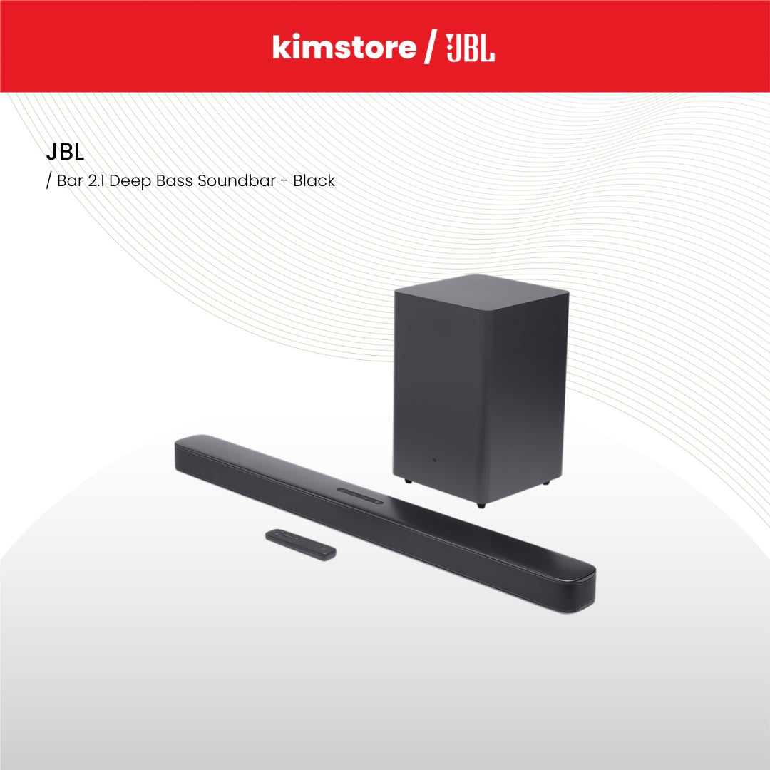 JBL Bar 2.1 Deep Bass Soundbar