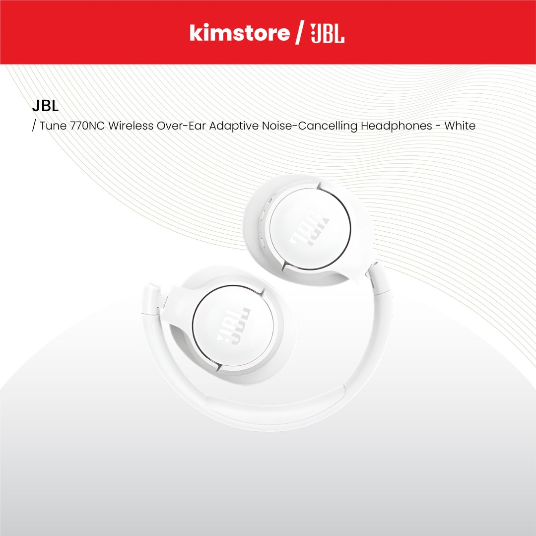 JBL Tune 770NC Wireless Over-Ear Adaptive Noise-Cancelling Headphones