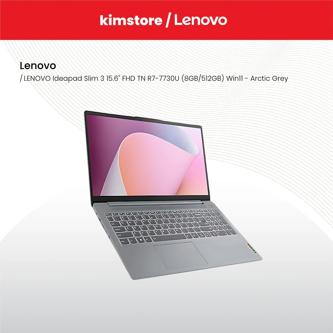 LENOVO Ideapad Slim 5 Pro 16" 2.8K 120Hz R5-7535HS (16GB/1TB) Win11 - Arctic Grey