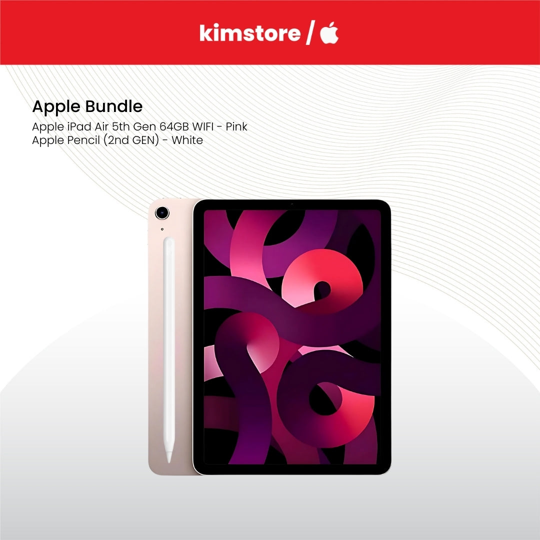 BUNDLE: APPLE iPad Air 5th Gen + APPLE Pencil/Skinarma