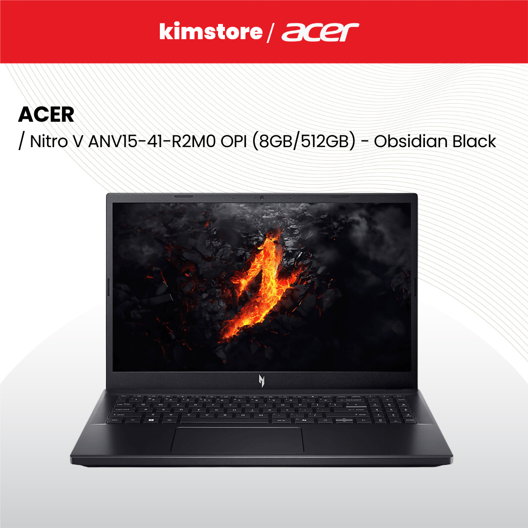 ACER Nitro V ANV15-41-R2M0 OPI 8GB / 512GB - Obsidian Black