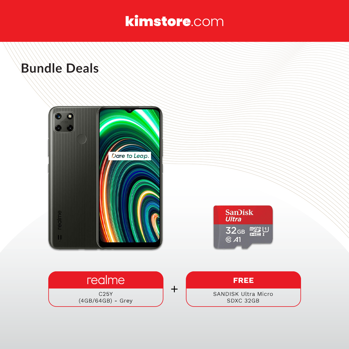 REALME C25Y w/ FREE MicroSD