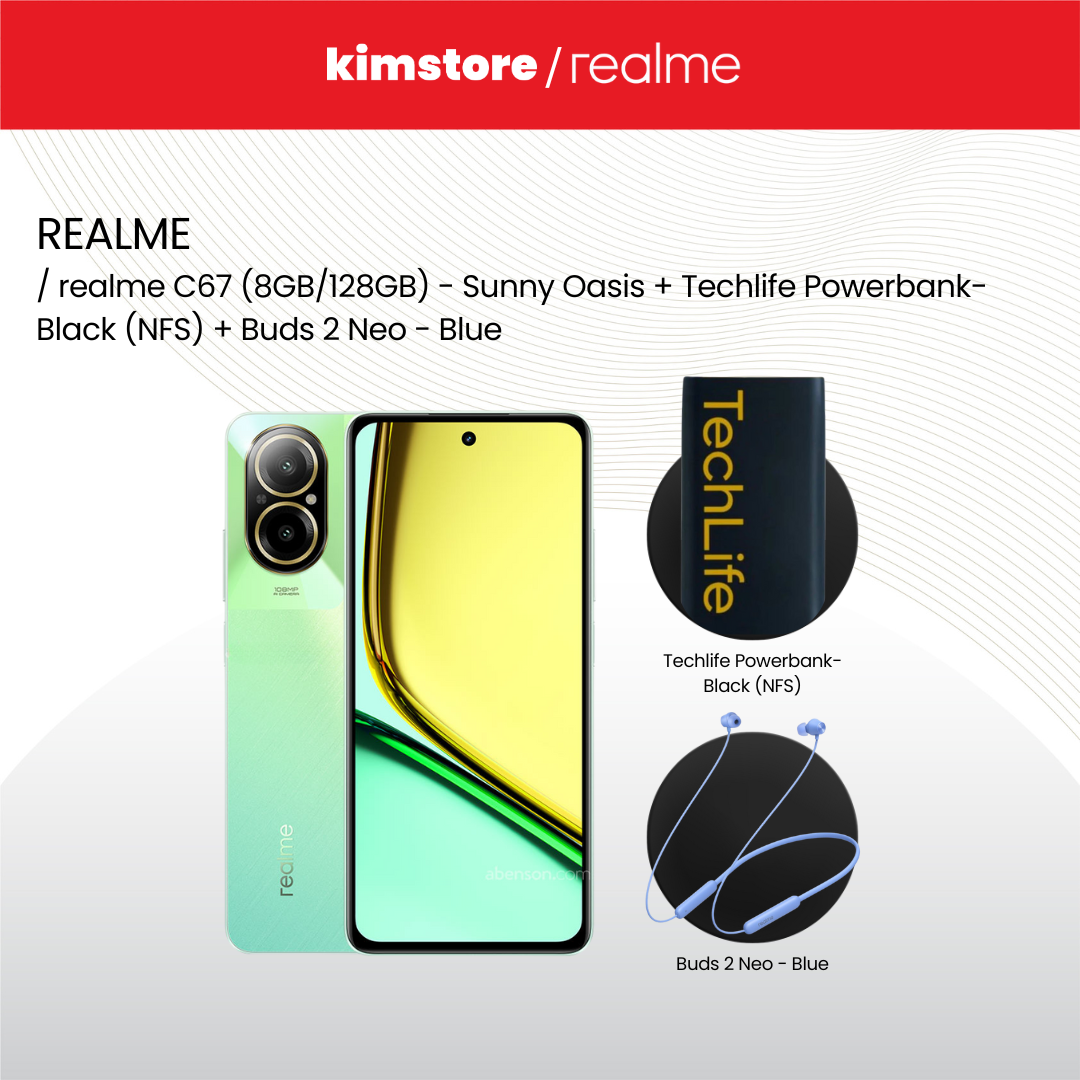 Bundle: realme PHONES + Power Banks/Earbuds