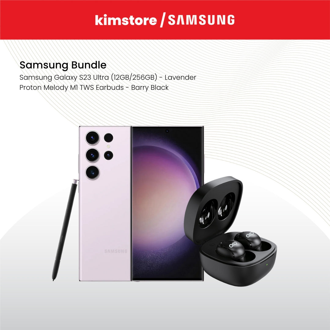 Bundle: Samsung Phones + Proton Melody M1 TWS Earbuds - Barry Black