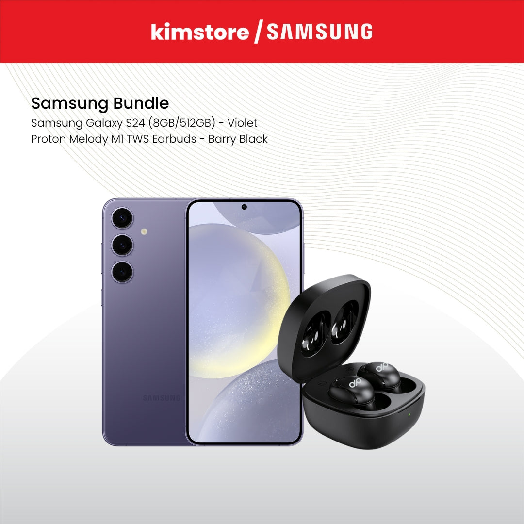 Bundle: Samsung Phones + Proton Melody M1 TWS Earbuds - Barry Black