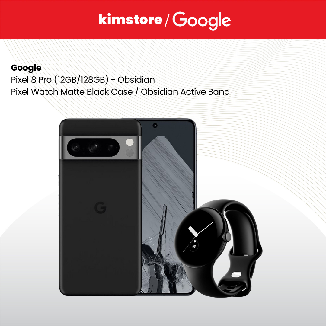 BUNDLE: Google Pixel 8 Pro + GOOGLE Pixel Watch