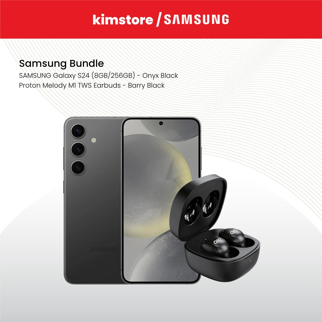 Bundle: Samsung Phones + Proton Melody M1 TWS Earbuds - Barry Black