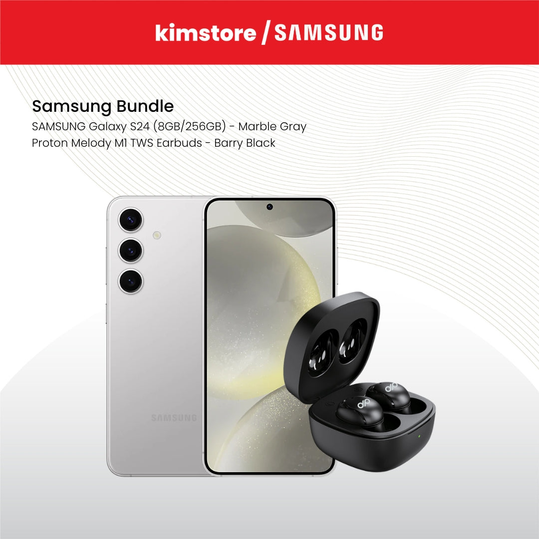 Bundle: Samsung Phones + Proton Melody M1 TWS Earbuds - Barry Black