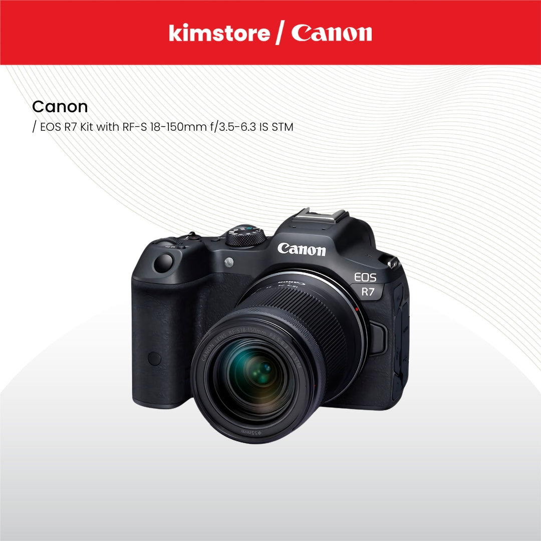 Canon EOS R7 Kit with RF-S 18-150mm f/3.5-6.3 IS STM