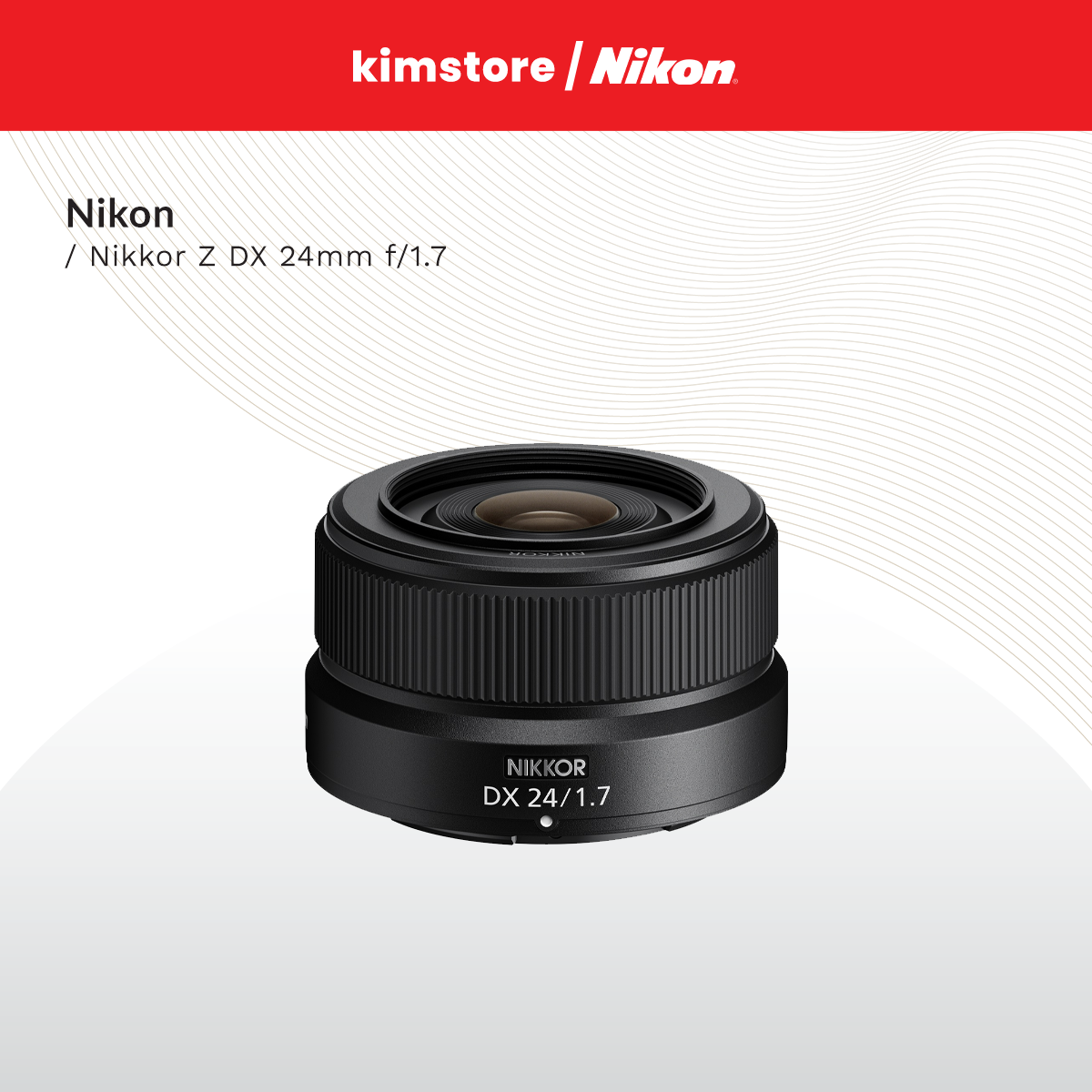 NIKON Nikkor Z DX 24mm f/1.7