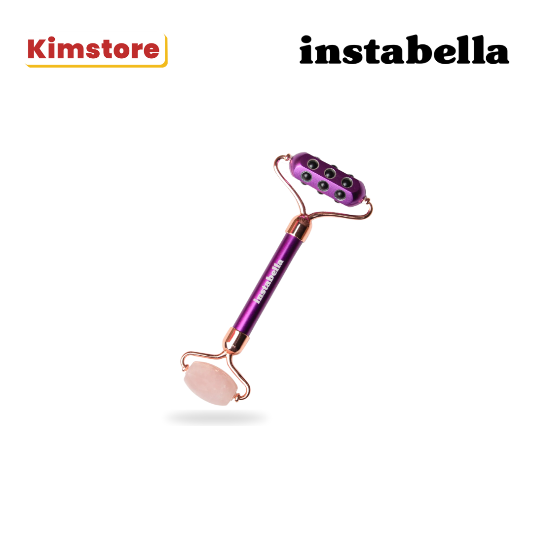 Instabella Gwyneth 2-In-1 Germanium & Gemstone Face Roller