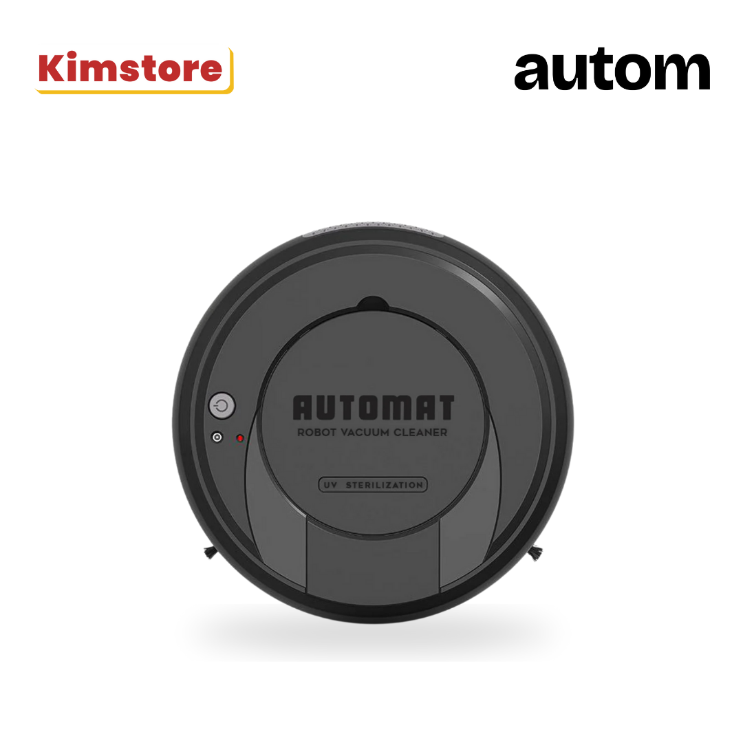 Automat Robovac Robot Vacuum Cleaner UVC Sterilization Carpet Tiles Marble Floor Pet Hair Dirt Suction Cleaning Robot Sweeping