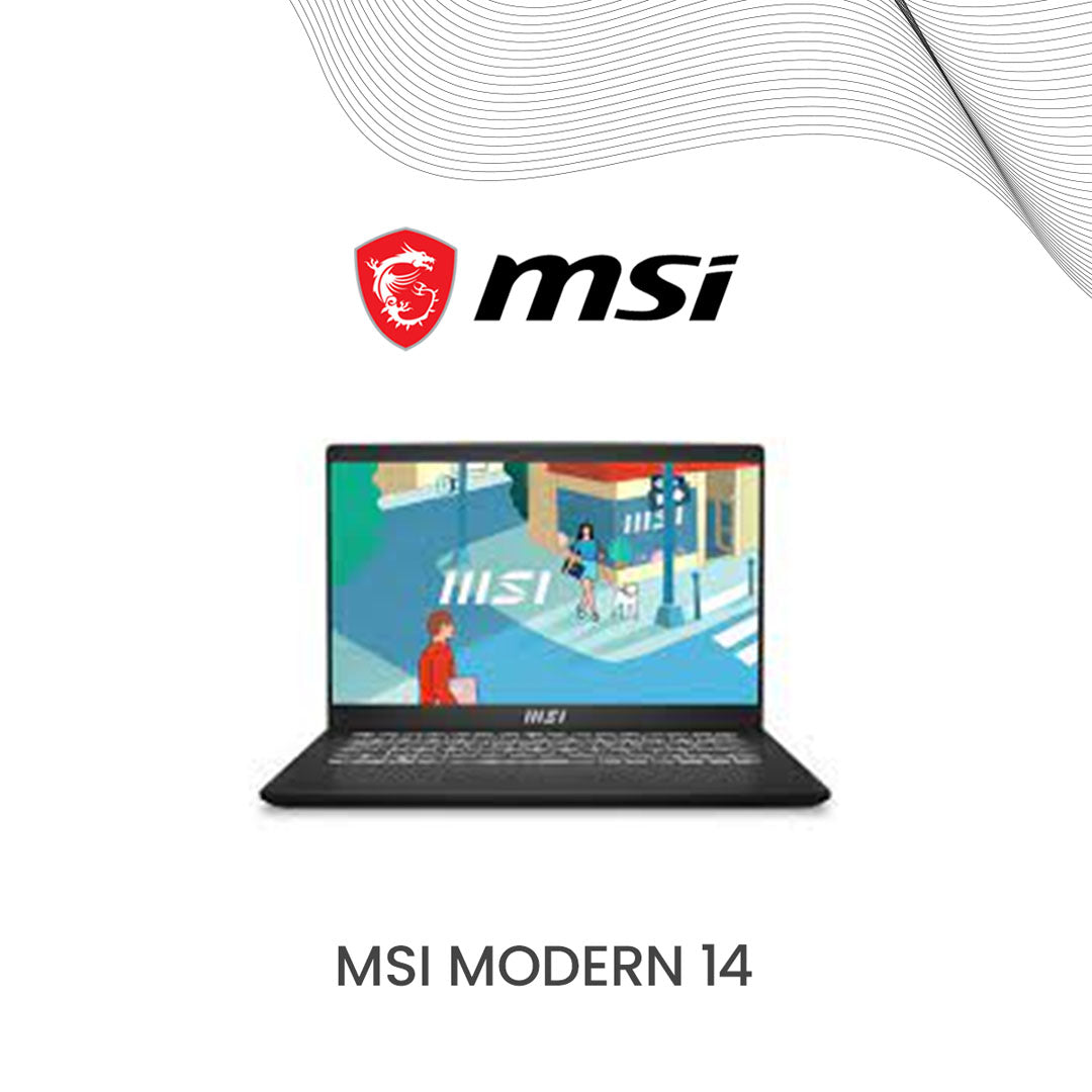 MSI MODERN 14 C12MO W/ MS OFFICE