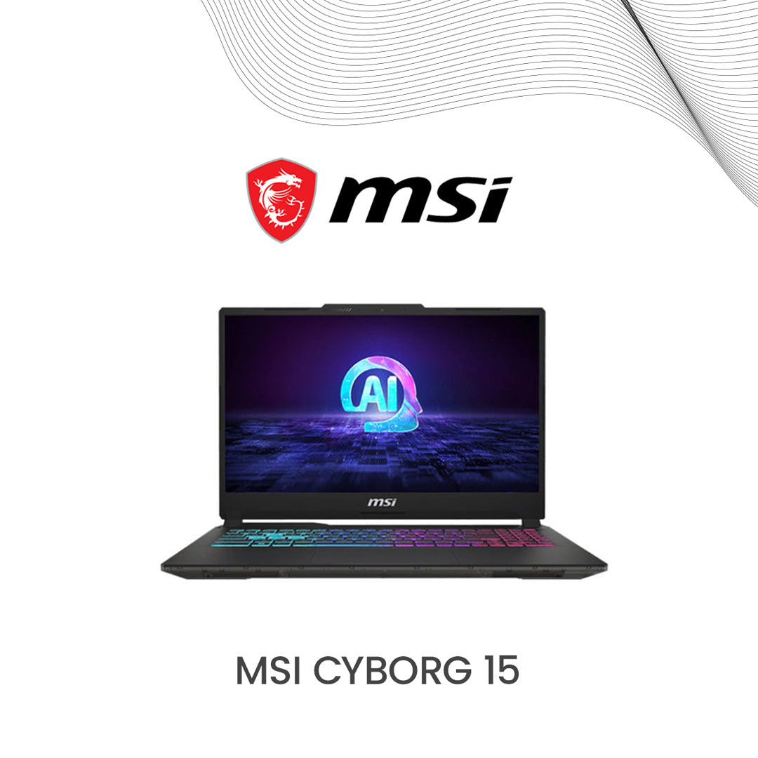 MSI CYBORG 15 AI A1VFK-028PH  W/ MS OFFICE