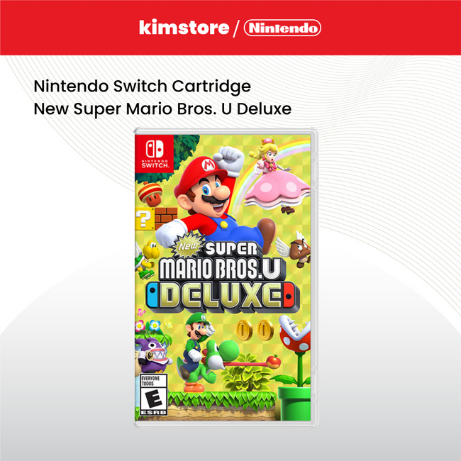 Nintendo Switch Cartridge New Super Mario Bros. U Deluxe