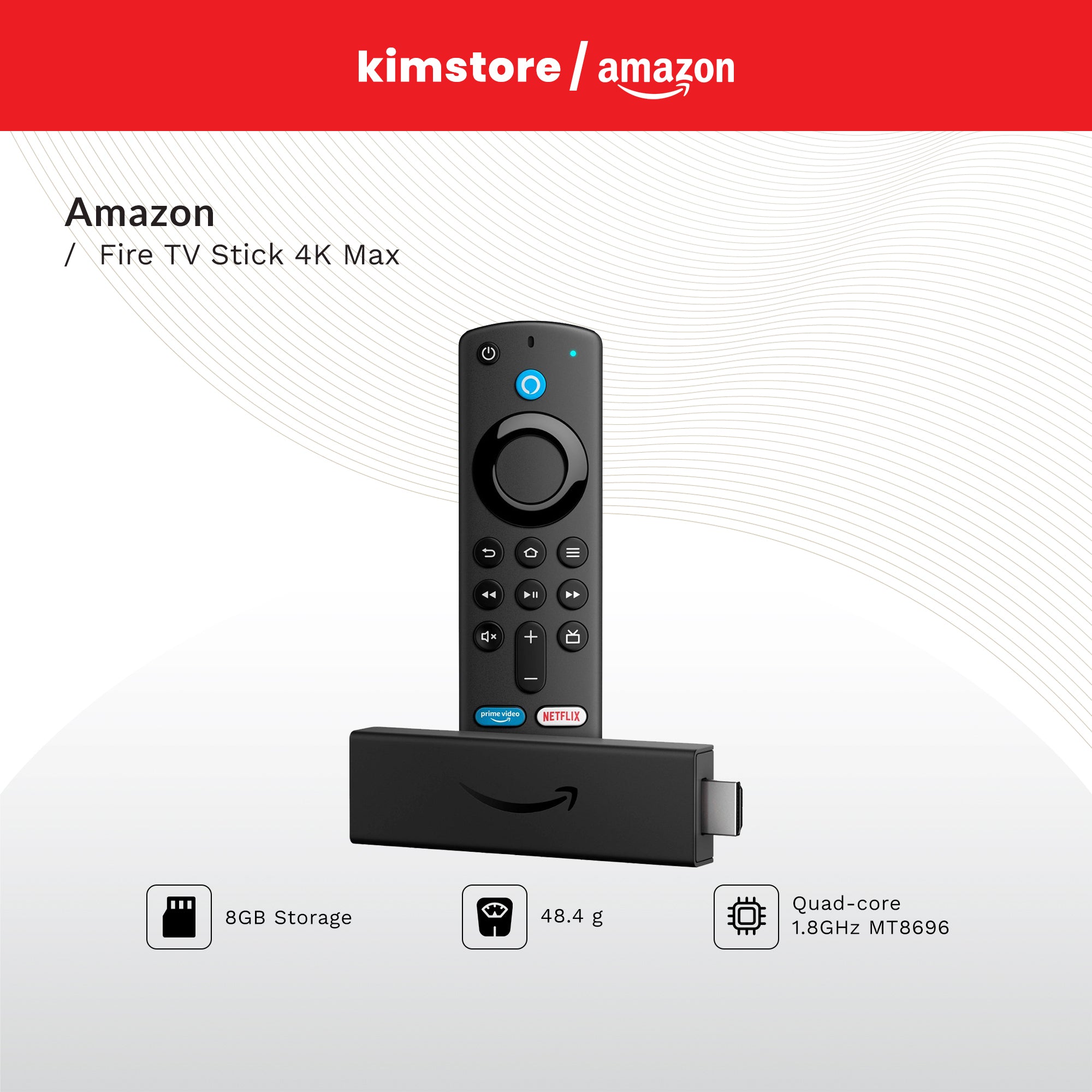 Amazon Fire TV Stick 4k Max