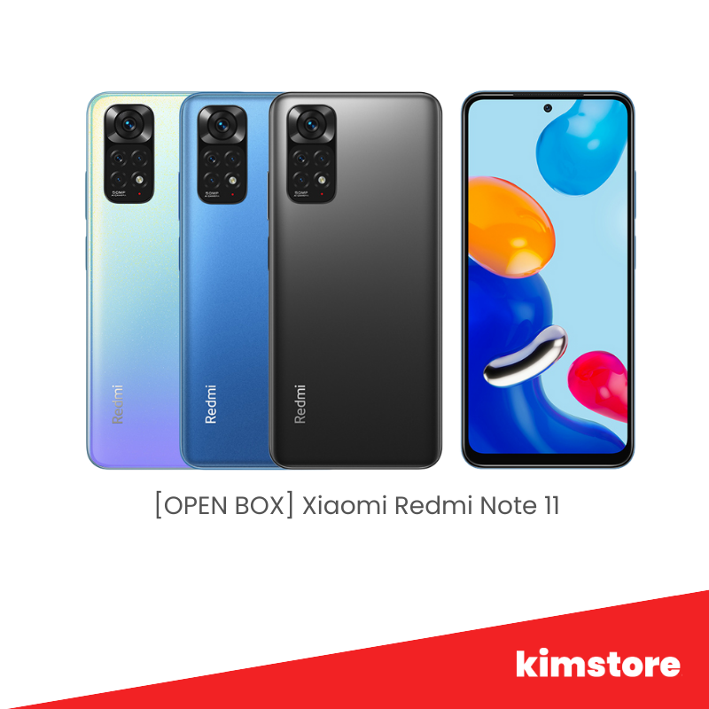 [OPEN BOX] XIAOMI Redmi Note 11 (6GB/128GB) - Graphite Gray (2)