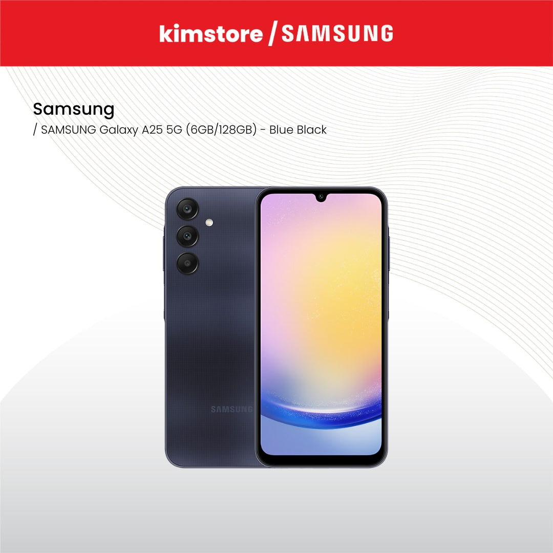 [OPEN BOX] SAMSUNG Galaxy A25 5G (6GB/128GB) - Blue Black