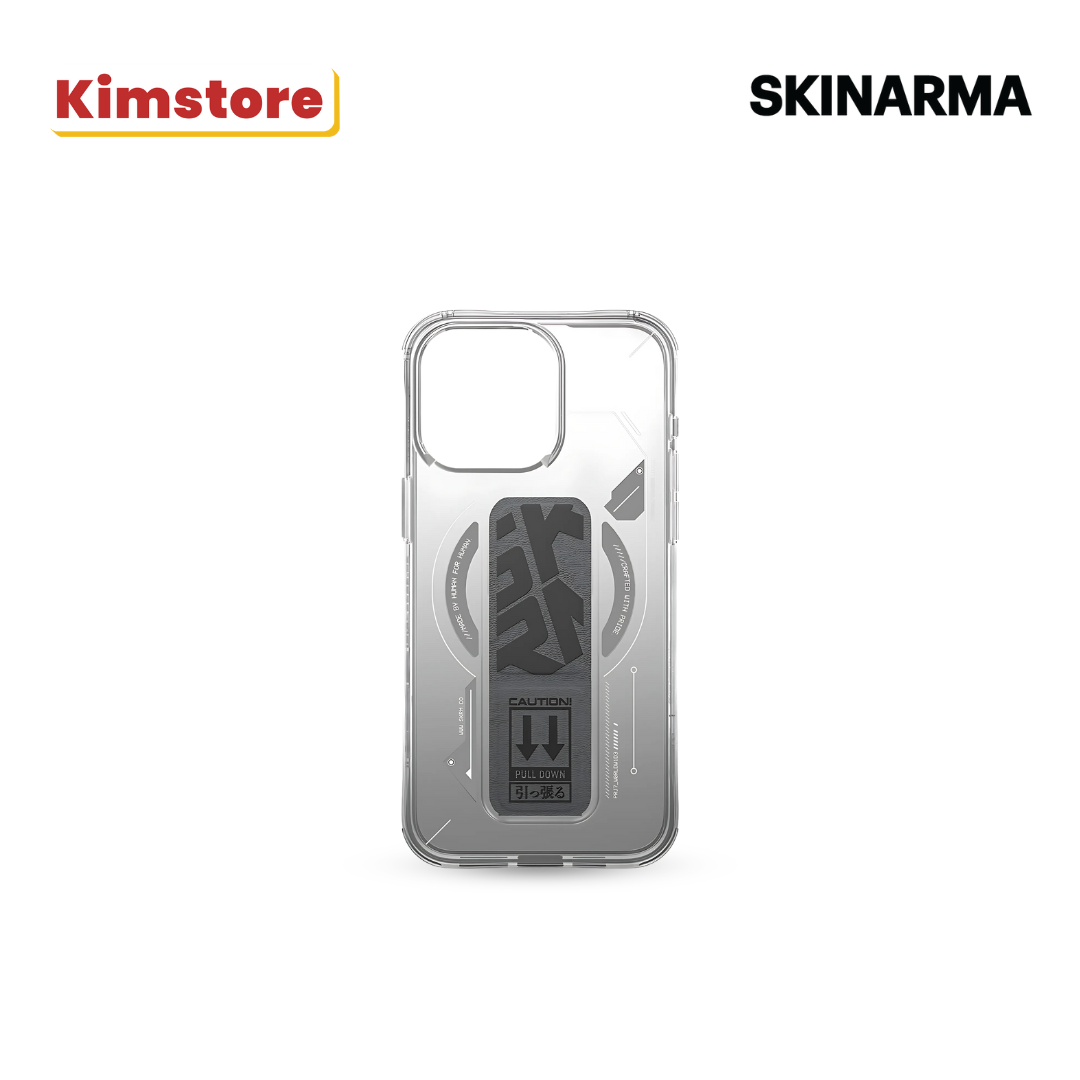 SKINARMA IPHONE 15 PRO HELIO (MAG-CHARGE + GRIP-STAND)