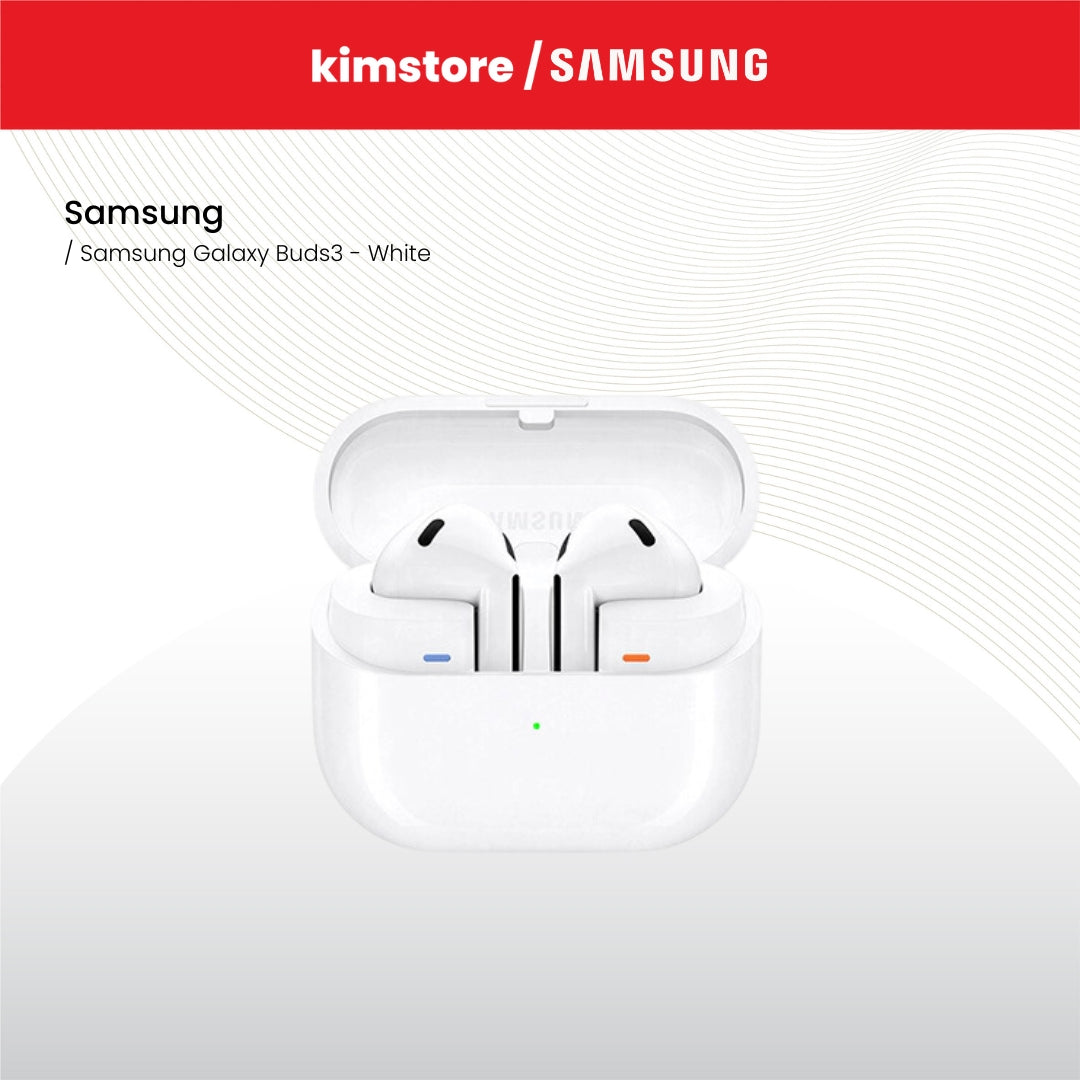 Samsung Galaxy Buds 3 - Silver/White