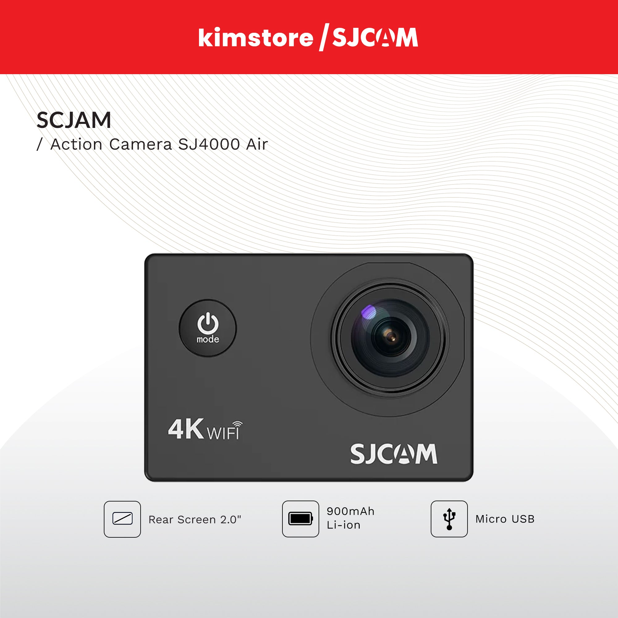 SJCAM Action Camera SJ4000 Air