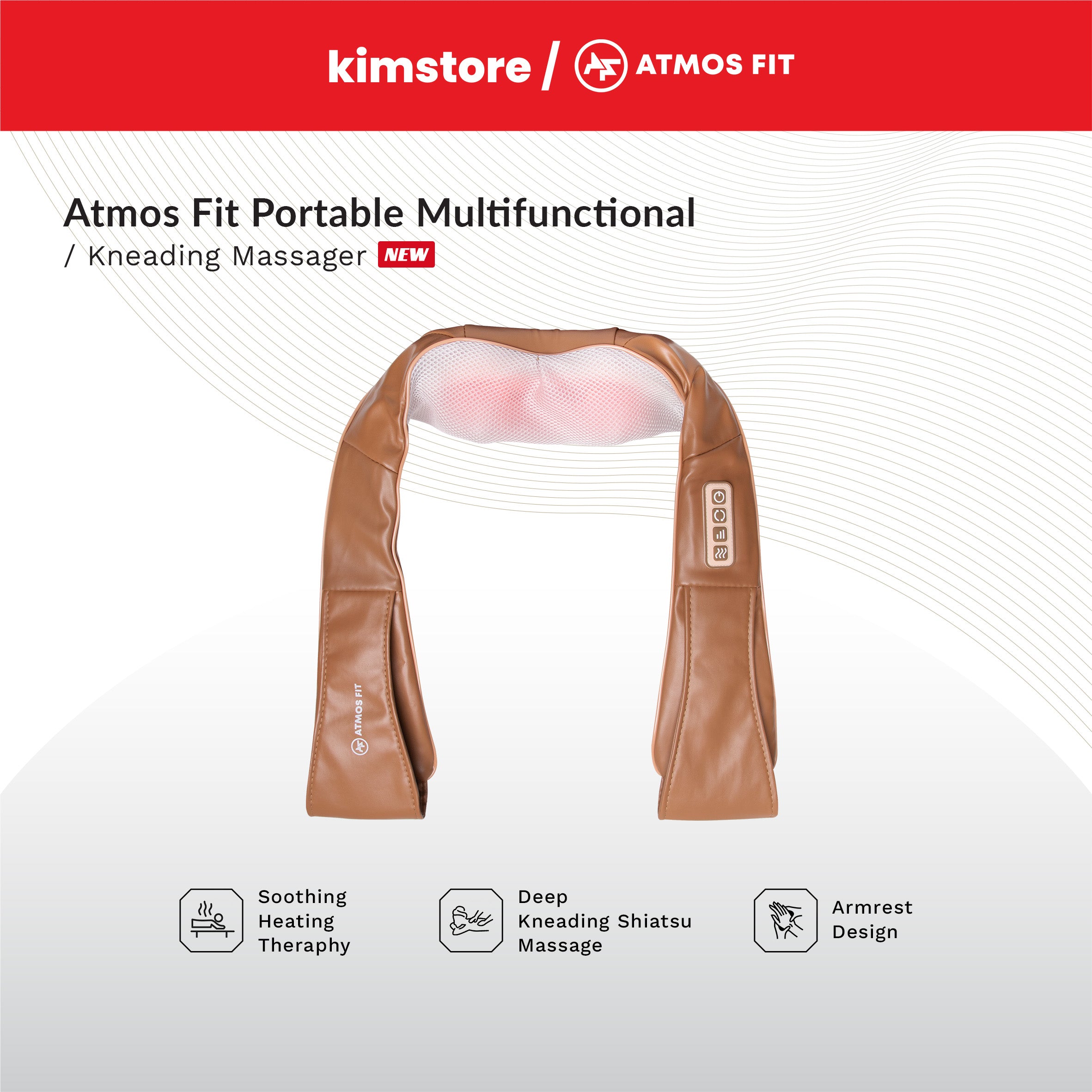 Atmos Fit Portable Multifunctional Kneading Massager