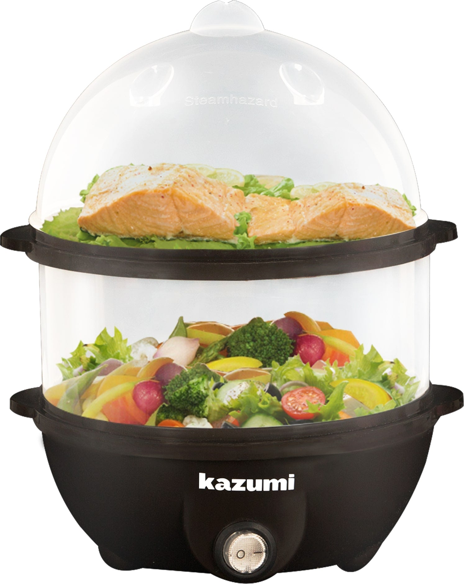 [OPEN BOX] Kazumi KZ-100 Multi-Functional Electric Steamer 2 Layers 350W