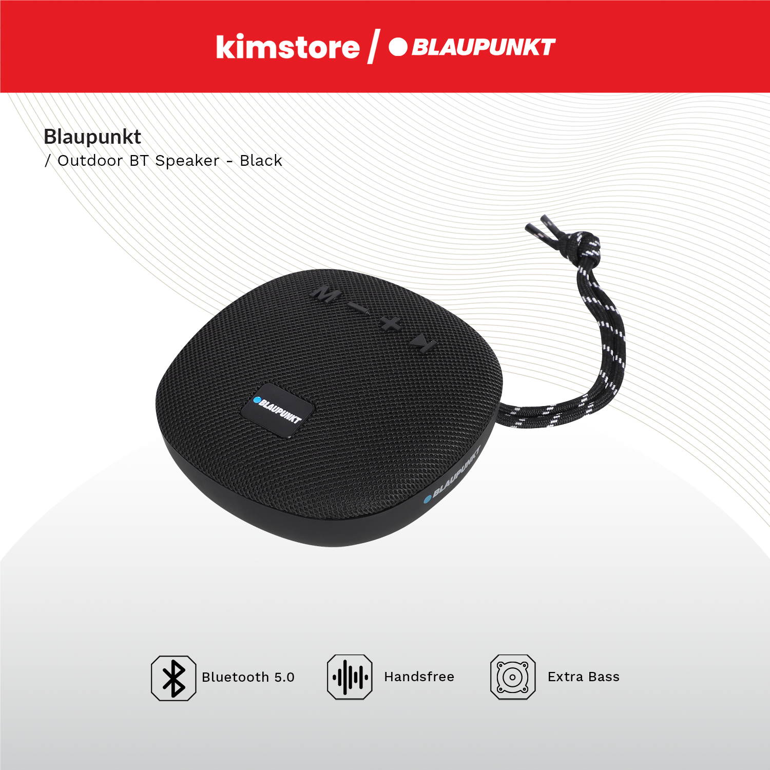 Bundle: Blaupunkt Outdoor BT Speaker + Blaupunkt Outdoor BT Speaker