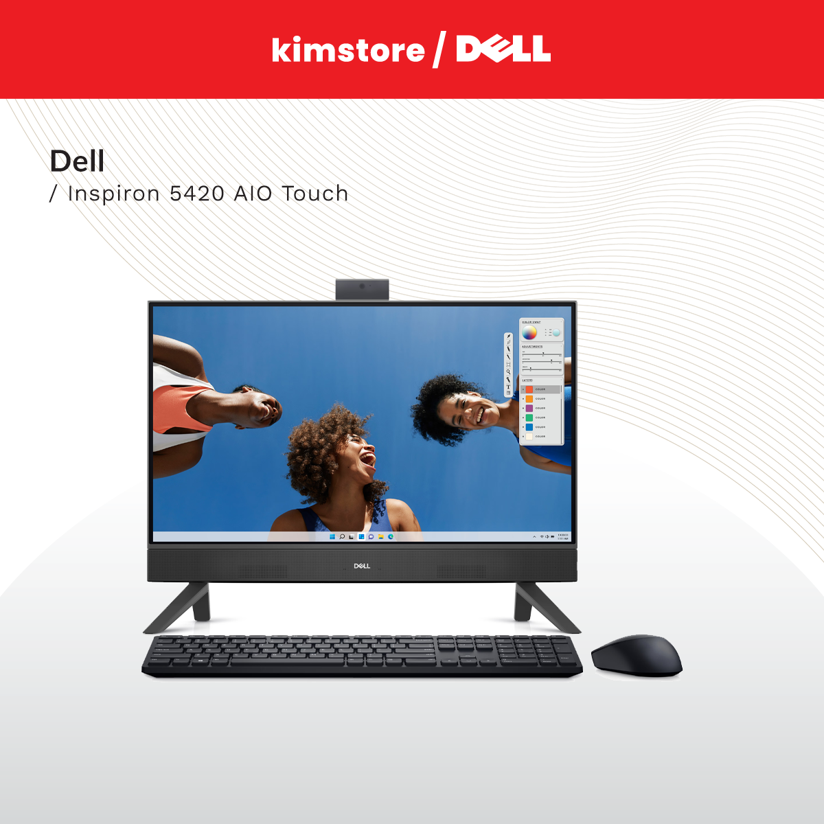 Dell Inspiron 5420 AIO Desktop 13th Gen Intel Core i5-1335U 16GB  |  512GB SSD