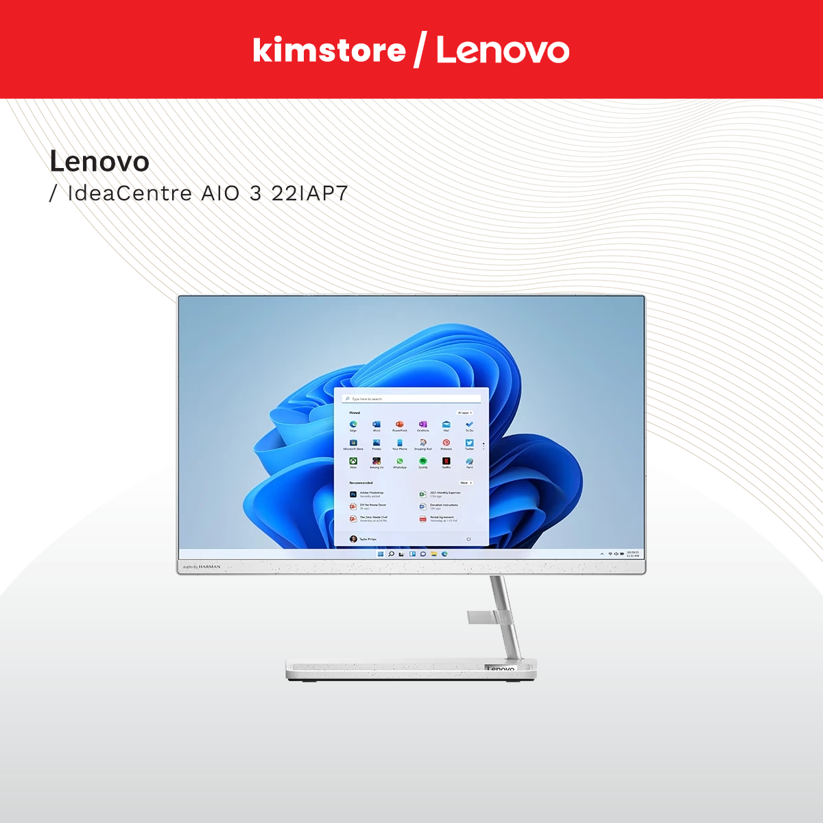 LENOVO IdeaCentre AIO 3 22IAP7