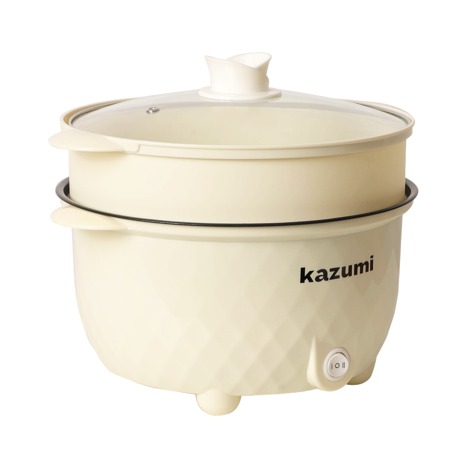 BUNDLE: Kazumi KZ-311 3.0L Multifunctional Cooker with Steamer + KZ-706 20L Digita lMicrowave Oven