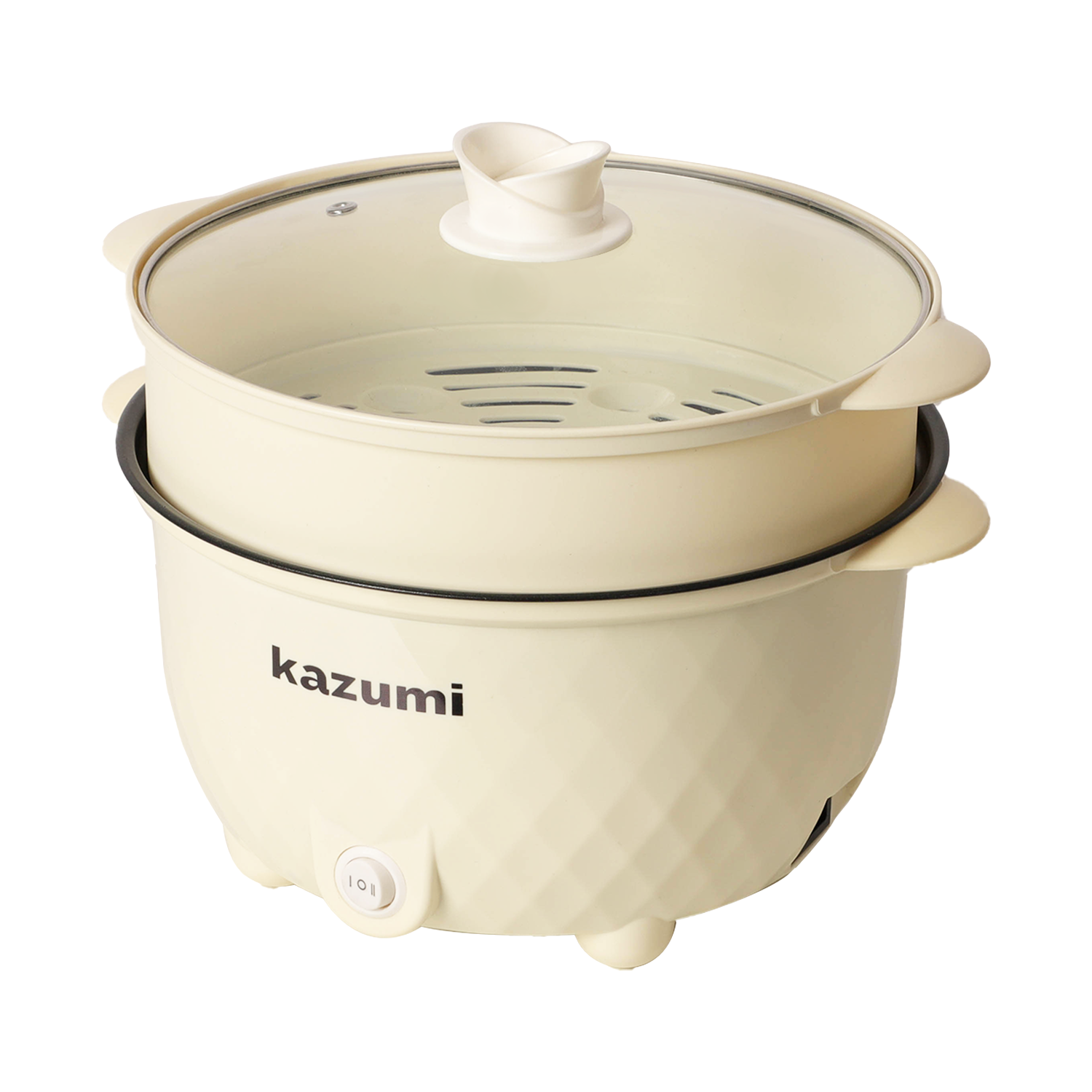 BUNDLE: Kazumi KZ-311 3.0L Multifunctional Cooker with Steamer + KZ-706 20L Digita lMicrowave Oven