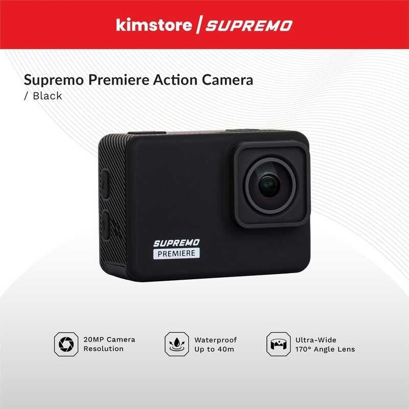 [OPEN BOX][B] Supremo Premiere Action Camera