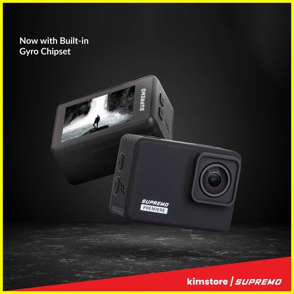 [OPEN BOX][B] Supremo Premiere Action Camera