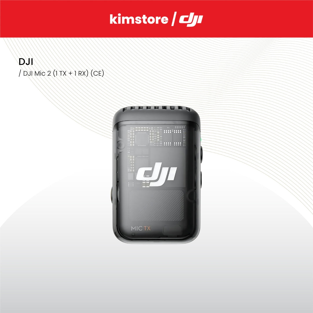 DJI Mic 2 (1 TX + 1 RX)（CE）