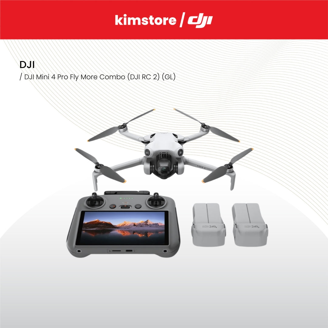 DJI Mini 4 Pro Fly More Combo (DJI RC 2) (GL)