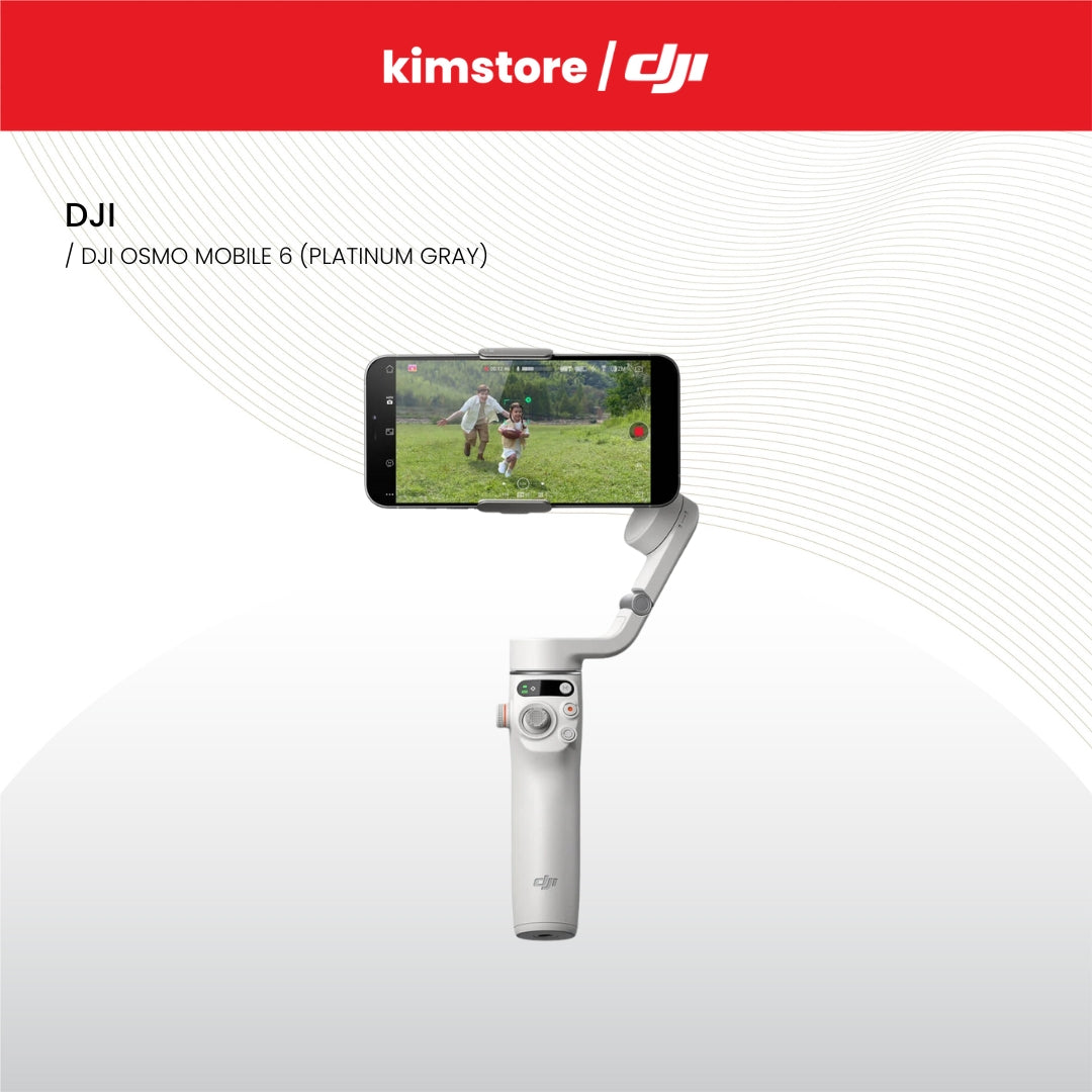 DJI OSMO MOBILE 6 (PLATINUM GRAY)