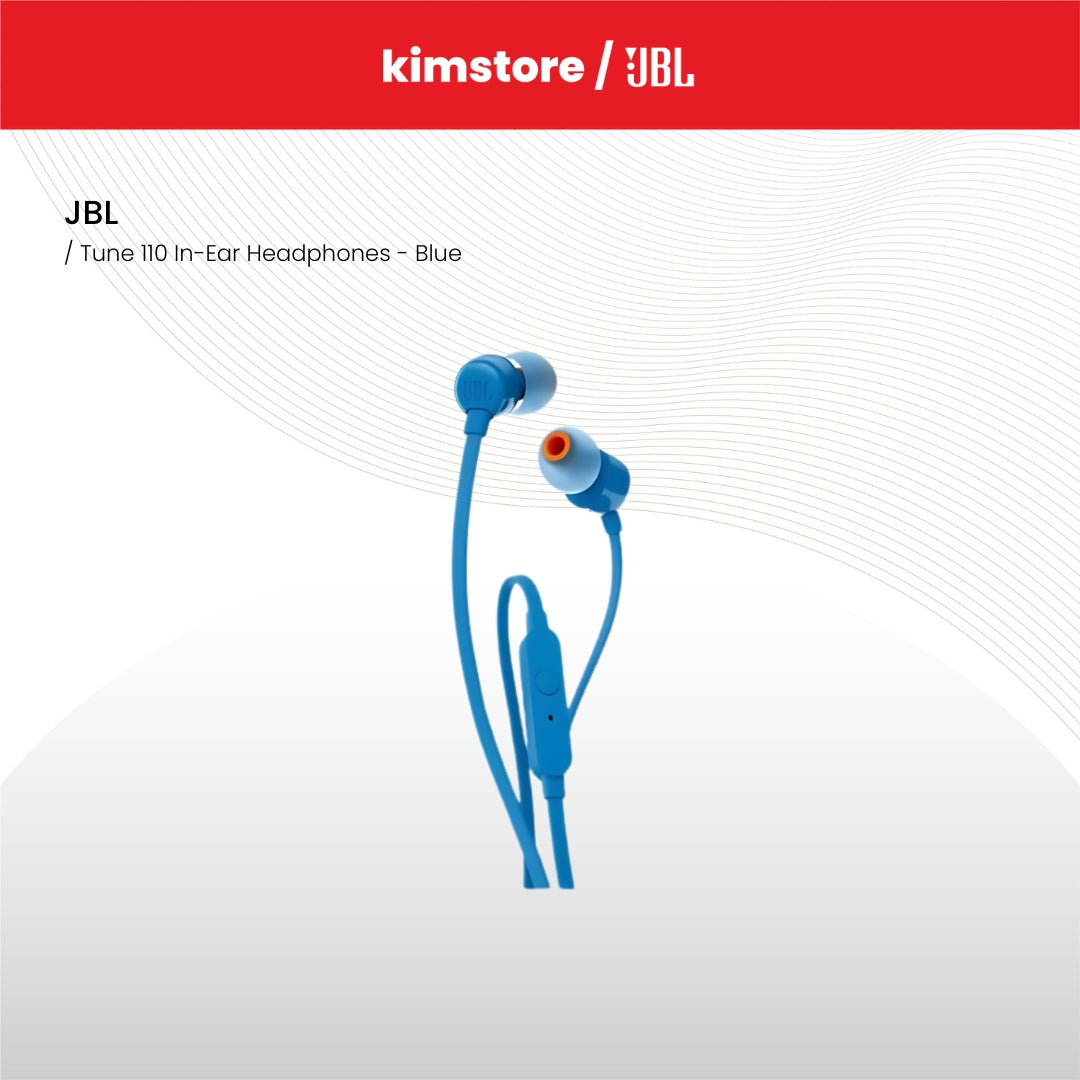 JBL - Tune 110 In-Ear Headphones