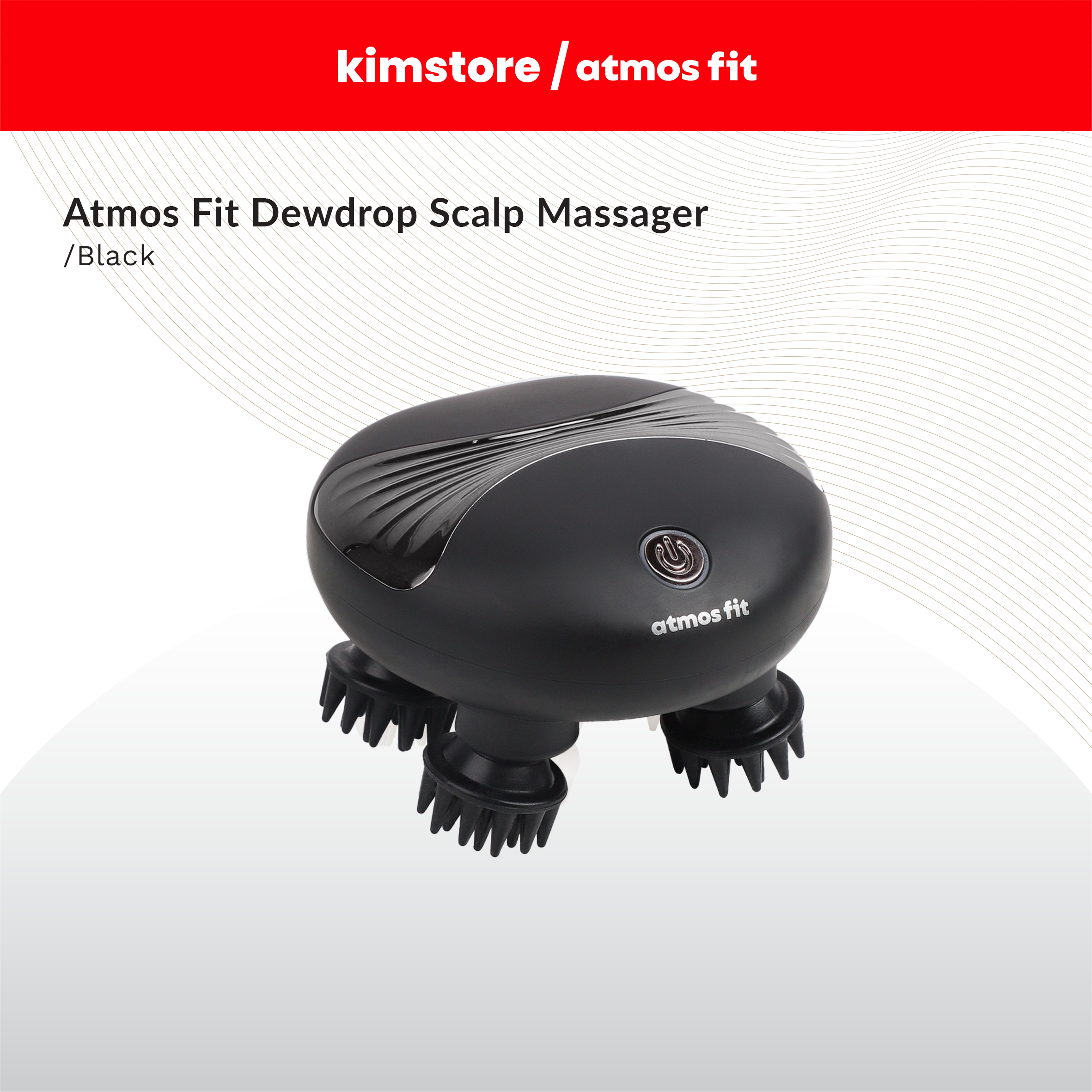 Atmos Fit Dewdrop Scalp Massager