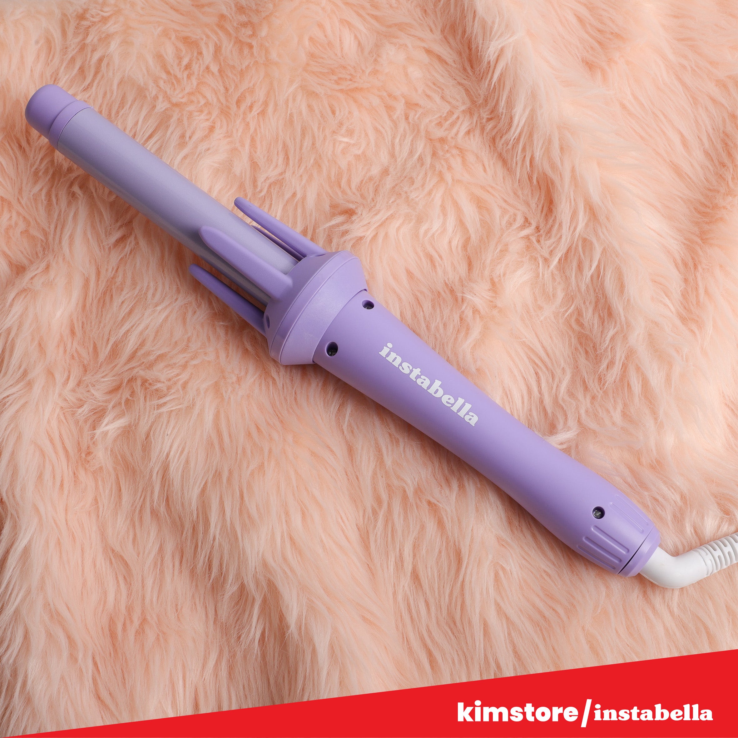 Instabella Enchantress Pro Magic Hair Curler - Dixie Purple